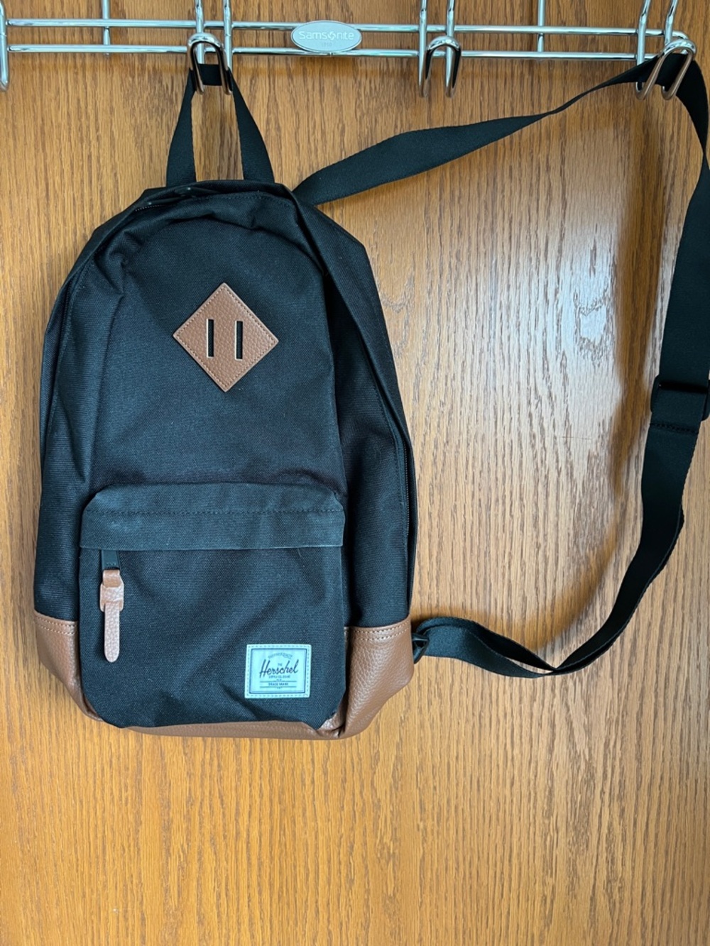 Black and Brown Everyday Backpack